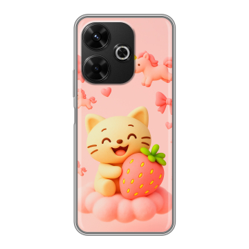 Силиконовый чехол на RedMi 13 4G с принтом для девочек Силиконовый чехол на RedMi 13 4G с принтом для девочек