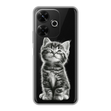 Силиконовый чехол на RedMi 13 4G с принтом Котенок