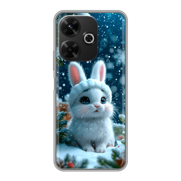 Силиконовый чехол на RedMi 13 4G с принтом Новый год Силиконовый чехол на RedMi 13 4G с принтом Новый год