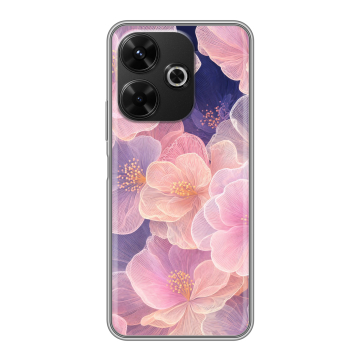 Силиконовый чехол на RedMi 13 4G с принтом женский Силиконовый чехол на RedMi 13 4G с принтом женский
