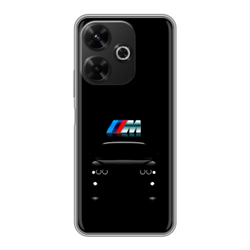 Силиконовый чехол на Poco M6 4G с принтом БМВ BMW Силиконовый чехол на Poco M6 4G с принтом БМВ BMW