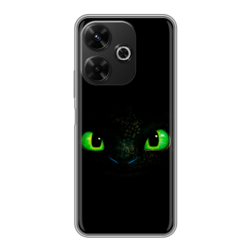 Силиконовый чехол на Poco M6 4G с принтом Как приручить дракона Силиконовый чехол на Poco M6 4G с принтом Как приручить дракона