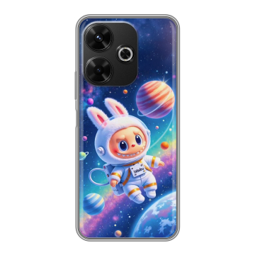 Силиконовый чехол на Poco M6 4G с принтом Labubu Лабубу Силиконовый чехол на Poco M6 4G с принтом Labubu Лабубу