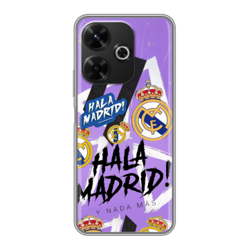Силиконовый чехол на Poco M6 4G с принтом Real Madrid Реал Мадрид Силиконовый чехол на Poco M6 4G с принтом Real Madrid Реал Мадрид