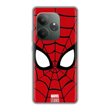 Силиконовый чехол на Realme GT 6T с принтом человек паук spiderman Силиконовый чехол на Realme GT 6T с принтом человек паук spiderman