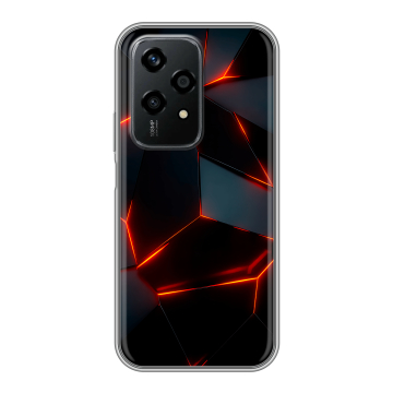 Силиконовый чехол на Honor 200 Lite с принтом Яркие абстракции Силиконовый чехол на Honor 200 Lite с принтом Яркие абстракции