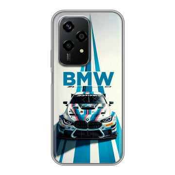 Силиконовый чехол на Honor 200 Lite с принтом БМВ BMW Силиконовый чехол на Honor 200 Lite с принтом БМВ BMW