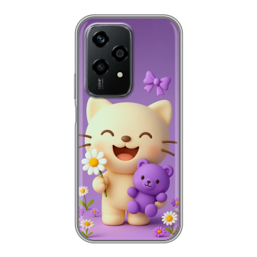 Силиконовый чехол на Honor 200 Lite с принтом для девочек