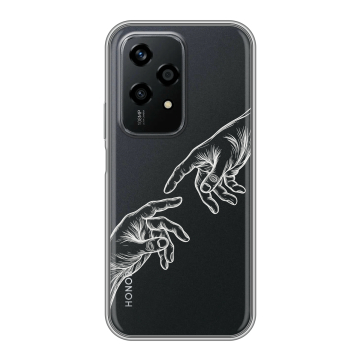 Силиконовый чехол на Honor 200 Lite с принтом Сотворение мира Силиконовый чехол на Honor 200 Lite с принтом Сотворение мира