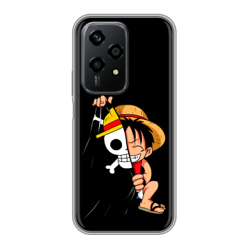 Силиконовый чехол на Honor 200 Lite с принтом One Piece Ван Пис