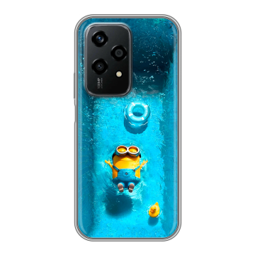 Силиконовый чехол на Honor 200 Lite с принтом Миньоны