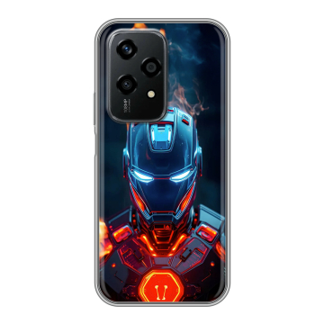 Силиконовый чехол на Honor 200 Lite с принтом IronMan Железный человек Силиконовый чехол на Honor 200 Lite с принтом IronMan Железный человек