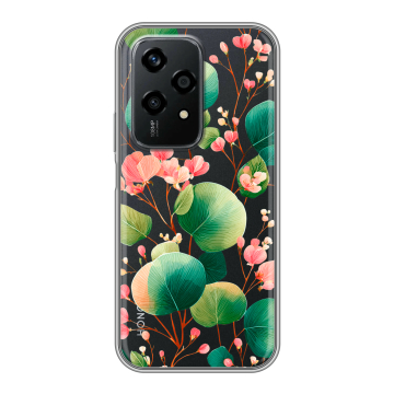 Силиконовый чехол на Honor 200 Lite с принтом женский