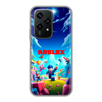 Силиконовый чехол на Honor 200 Lite с принтом Roblox Роблокс Силиконовый чехол на Honor 200 Lite с принтом Roblox Роблокс