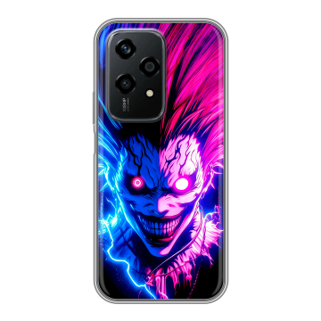 Силиконовый чехол на Honor 200 Lite с принтом Death note Тетрадь смерти