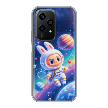 Силиконовый чехол на Honor 200 Lite с принтом Labubu Лабубу