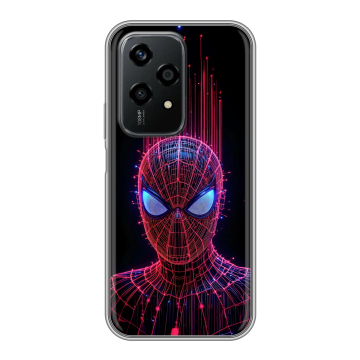 Силиконовый чехол на Honor 200 Lite с принтом Spiderman Человек паук Силиконовый чехол на Honor 200 Lite с принтом Spiderman Человек паук