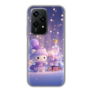Силиконовый чехол на Honor 200 Lite с принтом Новый год Силиконовый чехол на Honor 200 Lite с принтом Новый год