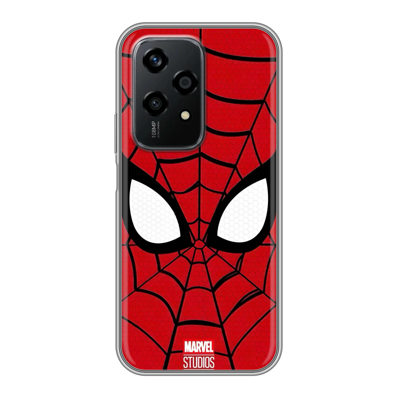 Силиконовый чехол на Honor 200 Lite с принтом человек паук spiderman Силиконовый чехол на Honor 200 Lite с принтом человек паук spiderman