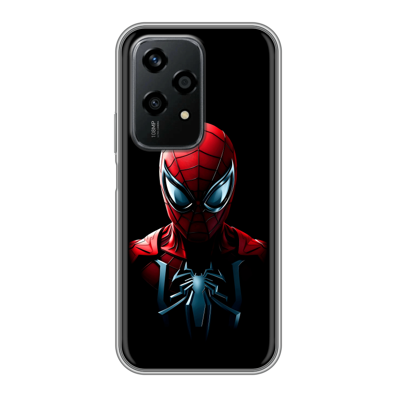 Силиконовый чехол на Honor 200 Lite с принтом Spiderman Человек паук Силиконовый чехол на Honor 200 Lite с принтом Spiderman Человек паук