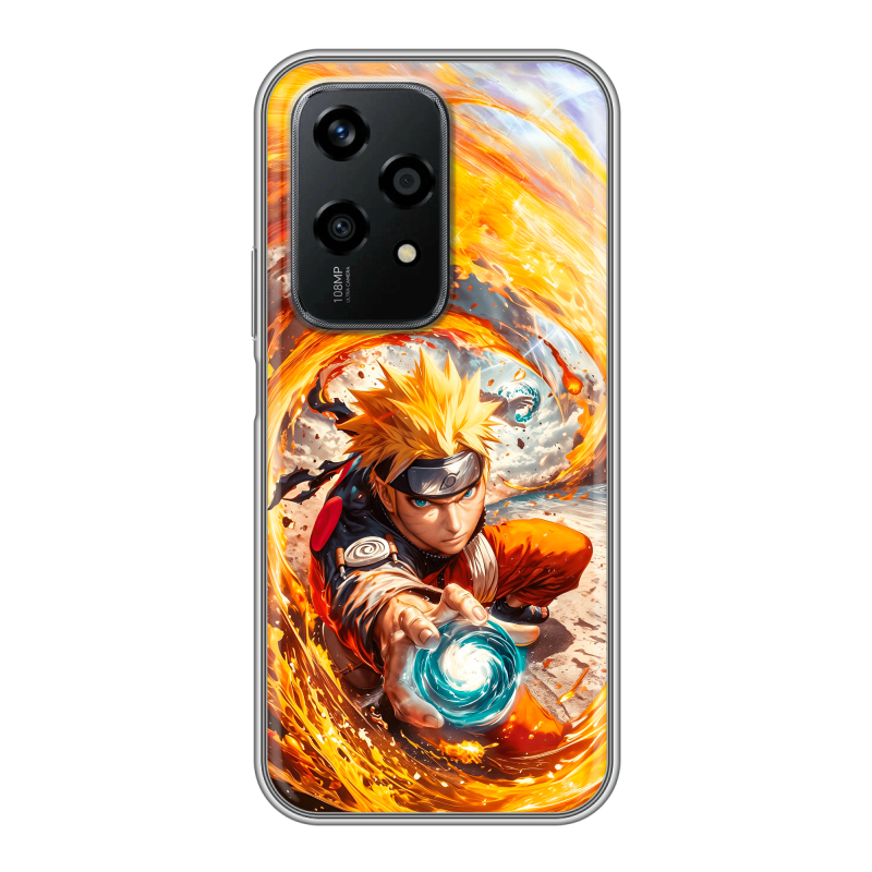 Силиконовый чехол на Honor 200 Lite с принтом Аниме Наруто Naruto Силиконовый чехол на Honor 200 Lite с принтом Аниме Наруто Naruto
