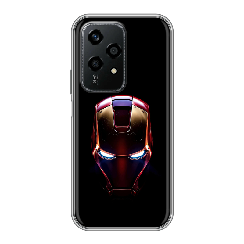 Силиконовый чехол на Honor 200 Lite с принтом IronMan Железный человек Силиконовый чехол на Honor 200 Lite с принтом IronMan Железный человек