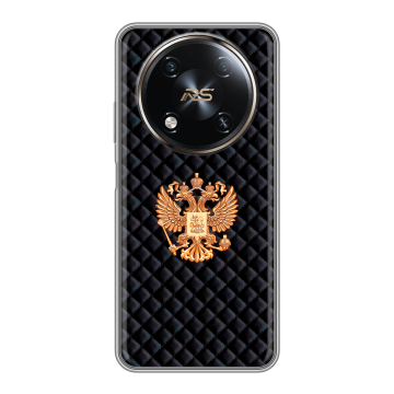 Силиконовый чехол на Itel RS4 с принтом Герб России принт Силиконовый чехол на Itel RS4 с принтом Герб России принт