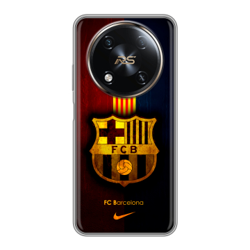 Силиконовый чехол на Itel RS4 с принтом Барселона Barcelona