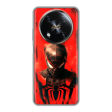 Силиконовый чехол на Itel RS4 с принтом человек паук spiderman Силиконовый чехол на Itel RS4 с принтом человек паук spiderman