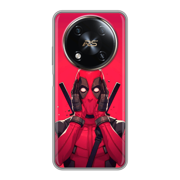 Силиконовый чехол на Itel RS4 с принтом Дедпул Deadpool Силиконовый чехол на Itel RS4 с принтом Дедпул Deadpool