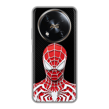 Силиконовый чехол на Itel RS4 с принтом человек паук spiderman Силиконовый чехол на Itel RS4 с принтом человек паук spiderman