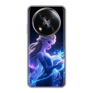 Силиконовый чехол на Itel RS4 с принтом Холодное сердце Frozen Силиконовый чехол на Itel RS4 с принтом Холодное сердце Frozen