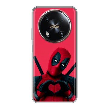 Силиконовый чехол на Itel RS4 с принтом Дедпул Deadpool Силиконовый чехол на Itel RS4 с принтом Дедпул Deadpool