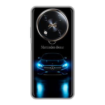 Силиконовый чехол на Itel RS4 с принтом Mercedes Мерседес