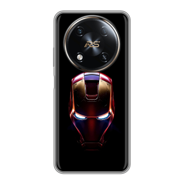 Силиконовый чехол на Itel RS4 с принтом IronMan Железный человек Силиконовый чехол на Itel RS4 с принтом IronMan Железный человек
