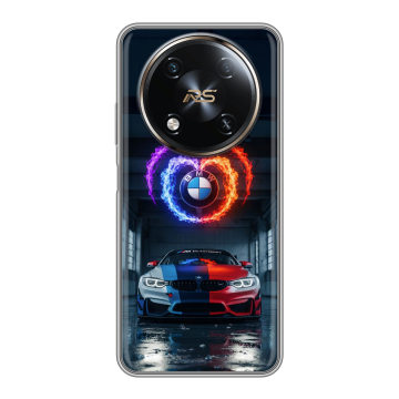 Силиконовый чехол на Itel RS4 с принтом BMW БМВ Силиконовый чехол на Itel RS4 с принтом BMW БМВ