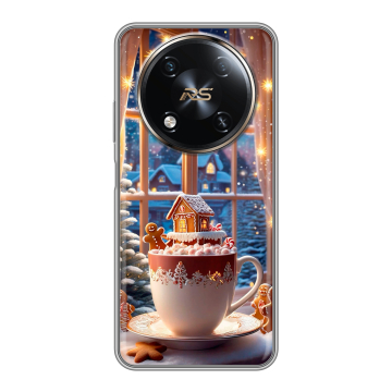 Силиконовый чехол на Itel RS4 с принтом Новый год Силиконовый чехол на Itel RS4 с принтом Новый год