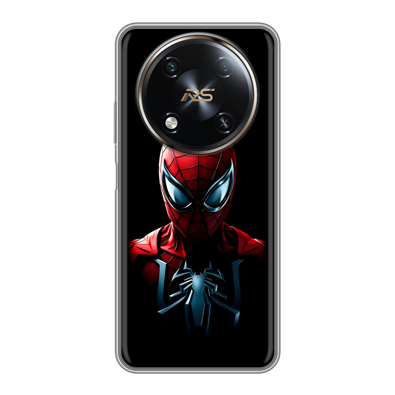 Силиконовый чехол на Itel RS4 с принтом Spiderman Человек паук Силиконовый чехол на Itel RS4 с принтом Spiderman Человек паук