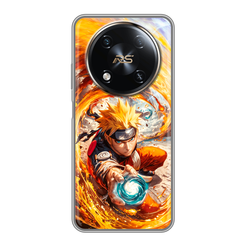 Силиконовый чехол на Itel RS4 с принтом Аниме Наруто Naruto Силиконовый чехол на Itel RS4 с принтом Аниме Наруто Naruto