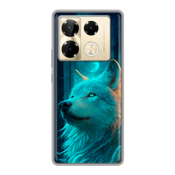 Силиконовый чехол на Infinix Note 40 Pro Plus 5G с принтом бабочки саккура Силиконовый чехол на Infinix Note 40 Pro Plus 5G с принтом бабочки саккура
