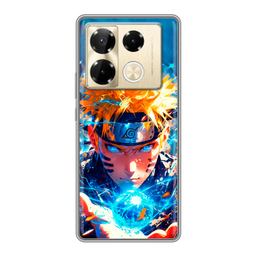 Силиконовый чехол на Infinix Note 40 Pro Plus 5G с принтом Аниме Наруто Naruto Силиконовый чехол на Infinix Note 40 Pro Plus 5G с принтом Аниме Наруто Naruto