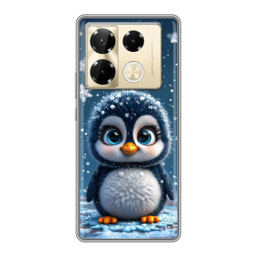 Силиконовый чехол на Infinix Note 40 Pro Plus 5G с принтом Новый год Силиконовый чехол на Infinix Note 40 Pro Plus 5G с принтом Новый год
