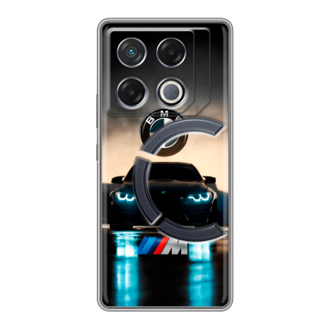 Силиконовый чехол на Infinix GT 20 Pro с принтом БМВ BMW