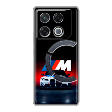 Силиконовый чехол на Infinix GT 20 Pro с принтом БМВ BMW
