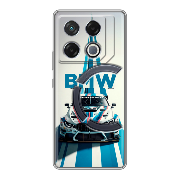 Силиконовый чехол на Infinix GT 20 Pro с принтом БМВ BMW