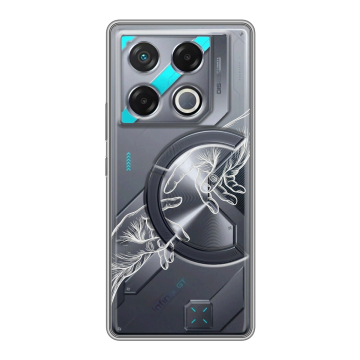 Силиконовый чехол на Infinix GT 20 Pro с принтом Сотворение мира
