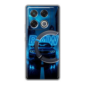 Силиконовый чехол на Infinix GT 20 Pro с принтом BMW БМВ