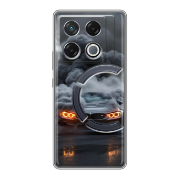 Силиконовый чехол на Infinix GT 20 Pro с принтом BMW БМВ