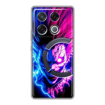 Силиконовый чехол на Infinix GT 20 Pro с принтом Death note Тетрадь смерти Силиконовый чехол на Infinix GT 20 Pro с принтом Death note Тетрадь смерти