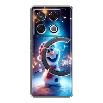 Силиконовый чехол на Infinix GT 20 Pro с принтом Новый год